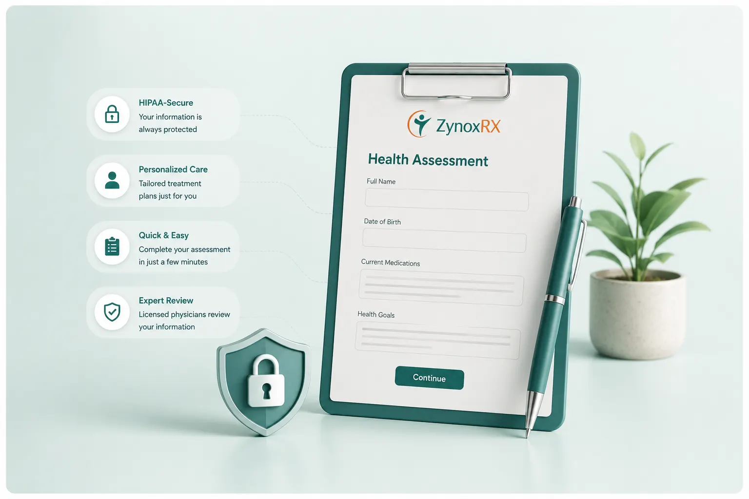 Complete Your Online Health Assessment — ZynoxRX